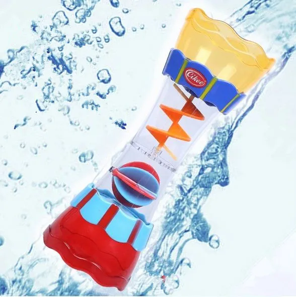 Colorful Plastic Bath Toy Water Whirly Wand Cup For Kids Baby Bath Time Gift 