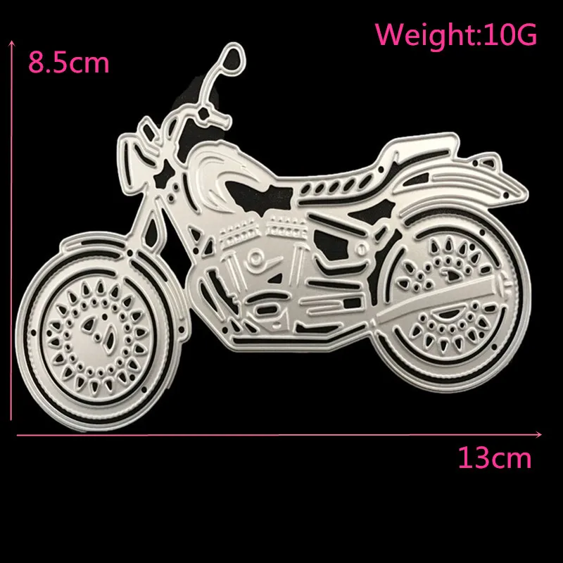 

Motorcycle Metal Die Cutting Dies Scrap Booking Embossing Folder Suit For Sizzix Fustella Big Shot Cutting Machine D004