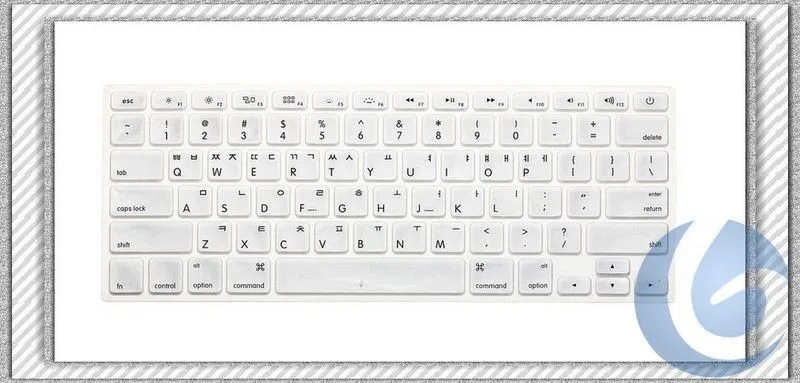 Корейский чехол для клавиатуры, Многоцветный силикон, 5 шт., для Macbook Air/Pro 13/15/17 дюймов(Версия США, Южная Корея), для Mac book