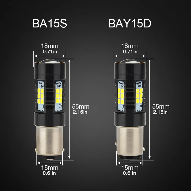 p21w p21 5w led ba15s bay15d led lamp