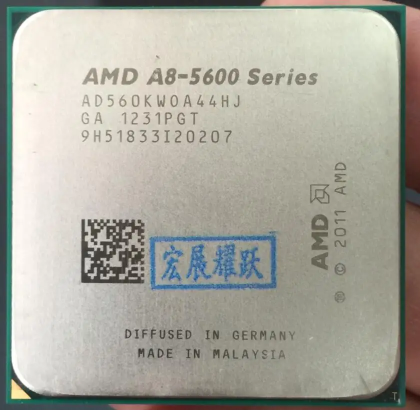 Компьютер AMD A Series APU X4 A8 5600K FM2 четырехъядерный процессор 100% работает нормально для
