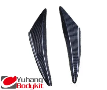 

Front Bumper Splitter Canards CF (2pcs) For Evolution Evo 6 OEM Carbon Fiber
