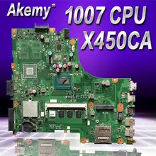Материнская плата Akemy для Asus X450CC X450CA с процессором 1007U 2 Гб памяти