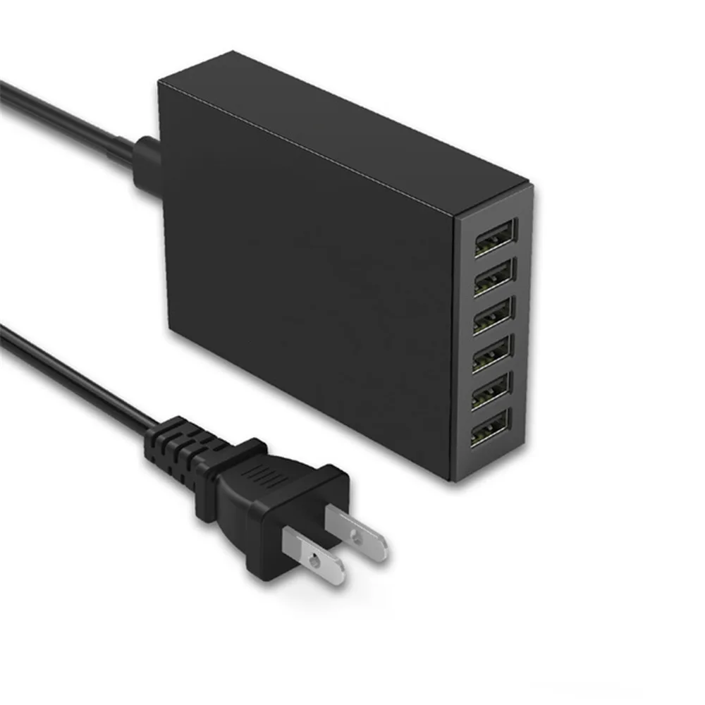 Быстрая зарядка 10 портов несколько USB зарядное устройство несколько устройств зарядка 5V10A 50 Вт смарт Быстрая зарядка usb зарядное устройство для iPhone xiaomi