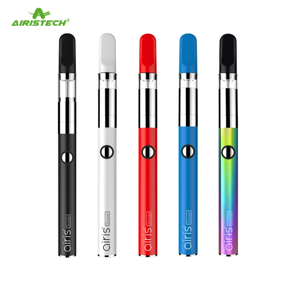 

Original Airistech Airis Quaser Kit Vape built-in 350mah Battery 1.8ohm Qcell atomizer Electronic Cigarette dry herb vaporizer