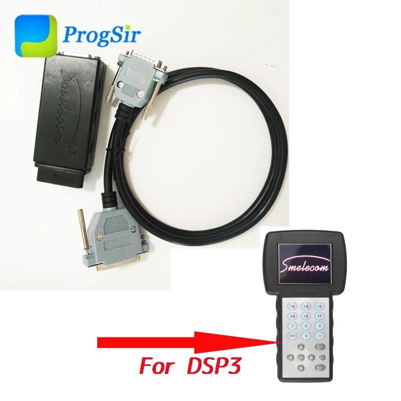 OBD адаптер с кабелем для Smelecom DSP3