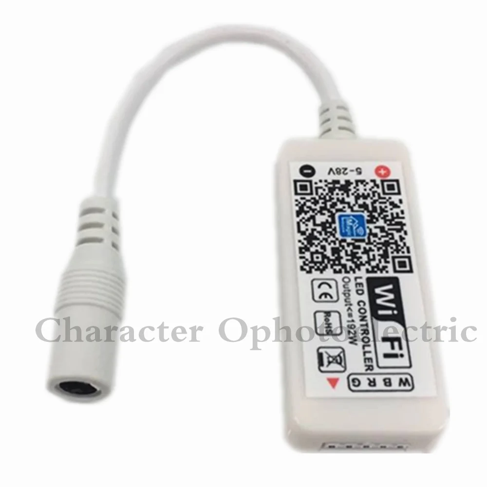 2PCS Wifi LED RGB Controler DC12V MIni Wifi RGB / RGBW LED Controller for RGB / RGBW LED Strip