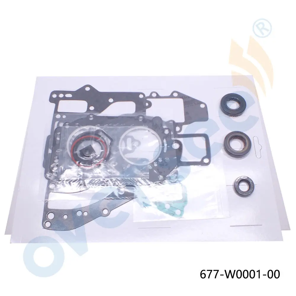 New 677 W0001 00 Outboard Head Gasket Kit For Yamaha Outboard Engine