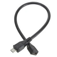 Высокое качество M/F для Micro USB 2,0 type B Мужской и Женский удлинитель провод удлинитель зарядный кабель шнур хорошая