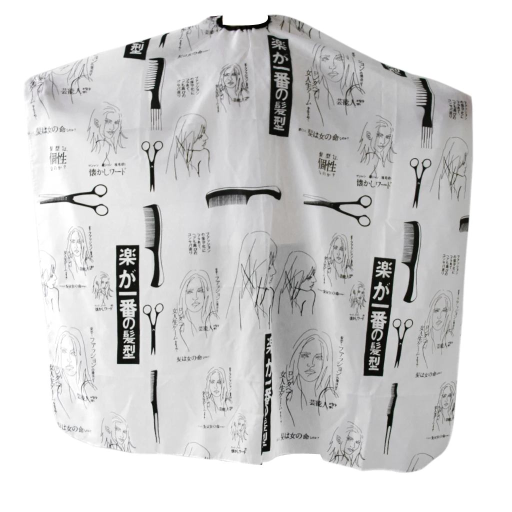Salon Hairdressing Hair Design Cut Hairstylist Barber Gowns Cape Cloth - Makeup Tools & Accessories
