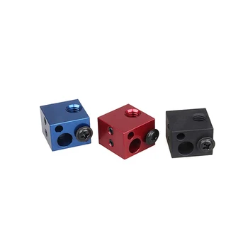 

Colorful Makerbot Aluminum heating block 3D printer parts hotend heater block