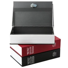 Wörterbuch Buch Geheimnis Versteckte Safe Lock Cash Money Schmuck Locker Box S/M Größe 3 Farben für Wahl freies Verschiffen