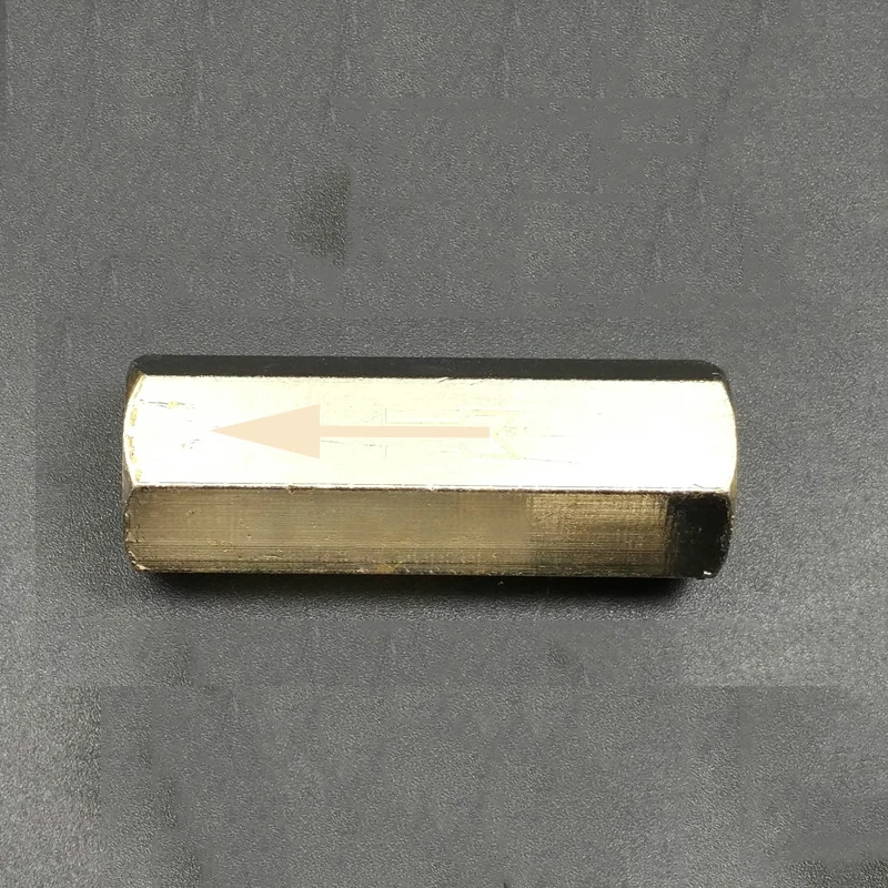 Латунный обратный клапан с внутренней резьбой BSP 3/4 дюйма односторонний для воды