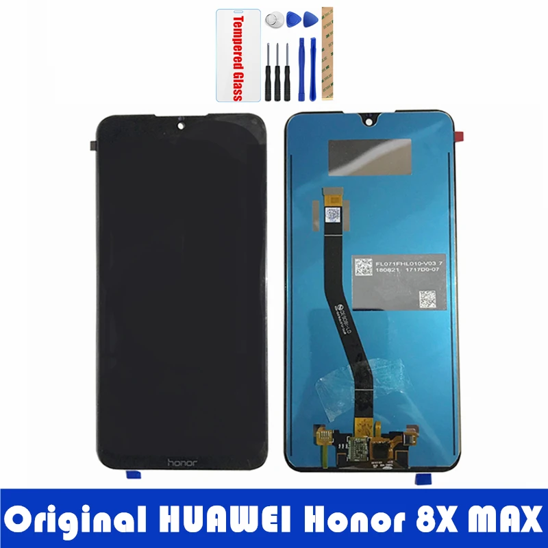 

Original Huawei Honor 8X Max LCD Display 10 Screen Touch Panel Huawei Enjoy Max LCD Digitizer Replacement Spare Repair Parts