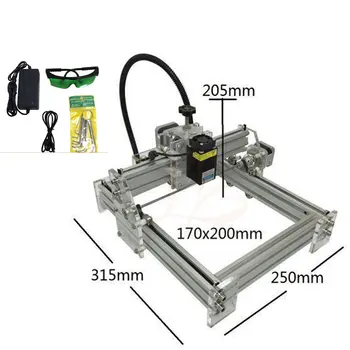 

Mini diy laser engraving machine 20*17cm carving size 20*17cm laser height adjustable