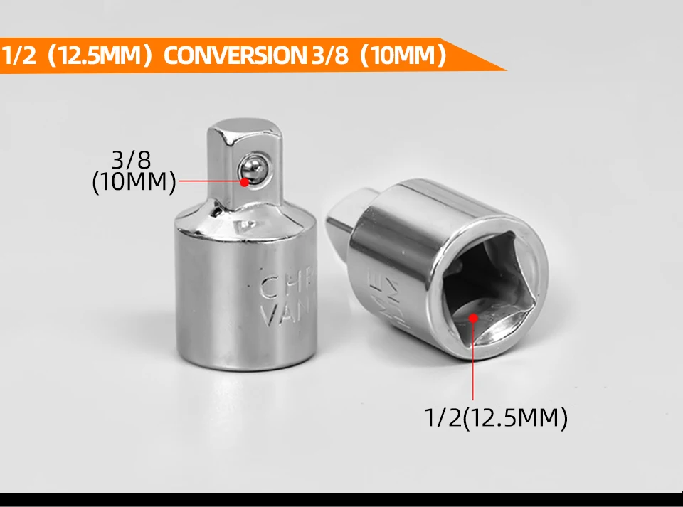 Храповый гаечный ключ с головным преобразователем 1/" 3/8" 1/" адаптер для ремонта автомобиля ручной инструмент розетка электроинструменты