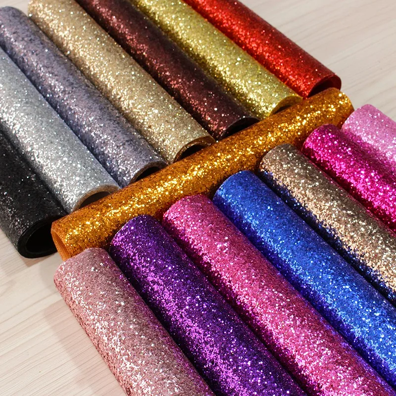 

Hot sale 5 meters ,High quality Chunky glitter 3d wallpaper Christmas crafts non-woven fabric Wallpaper Rolls For Walls flash We