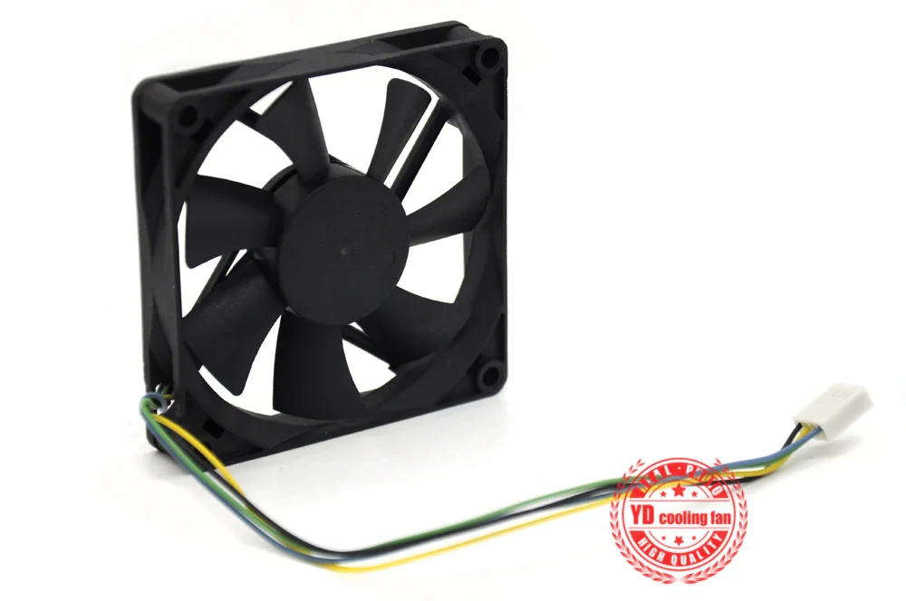 Вентилятор охлаждения для EVERFLOW Thermaltake TT A8015L12S 8015 8 см 4PIN PWM 12 В 0.28A|cooling fan|fan coolingfan