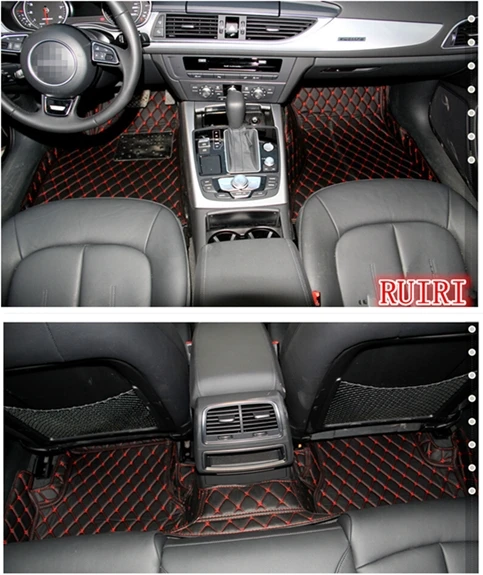 Высококачественные коврики! Специальные автомобильные коврики для Audi RS6 C7 2017-2012