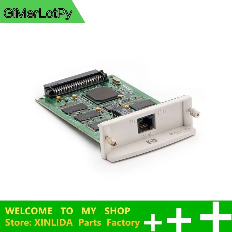 OriginalJ4169A JetDirect 610N EIO 10/100BaseTX для бизнеса струйный 2230 2280 см 2280TN 2600 2600DN 9100 9120 9130 M240 M320 |