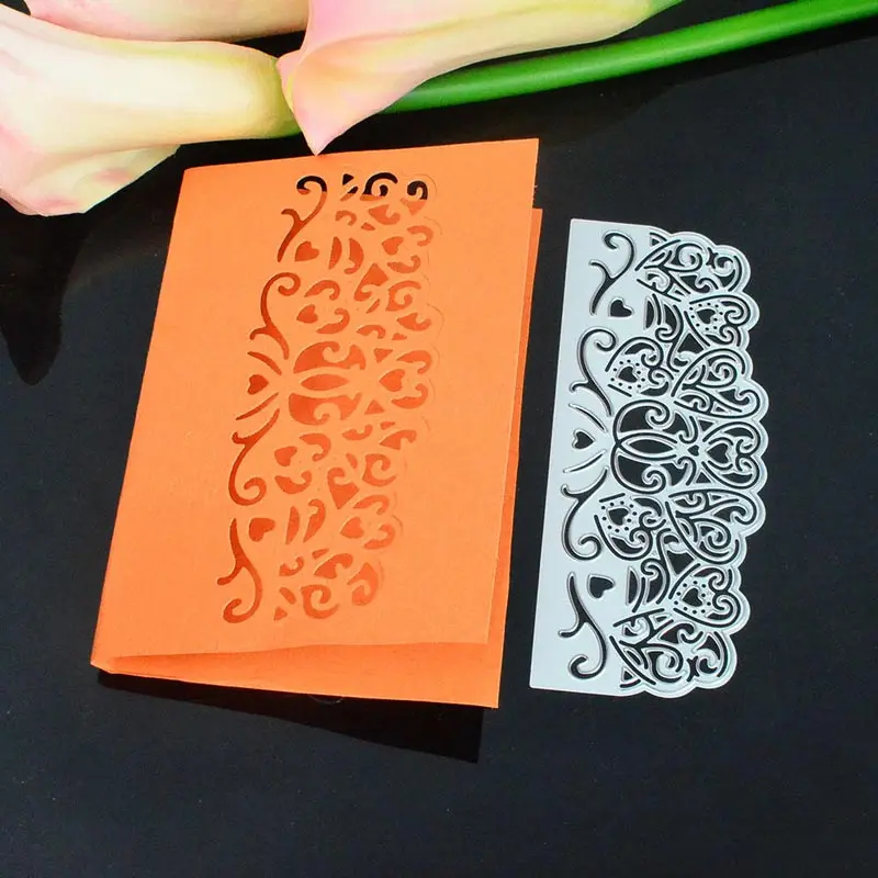 Lace Metal Cutting Dies Album Envelope Invitation Card Birthday Card Handwork DIY Decor Scrapbookin - 32848772752