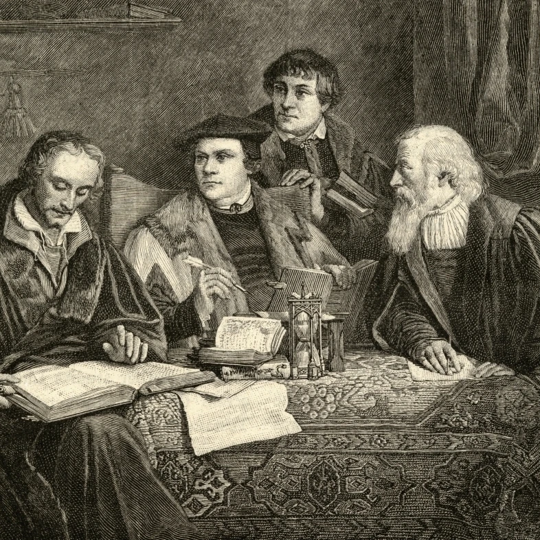 Martin Luther 1483-1546. German Theologian And Religious Reformer. Philipp