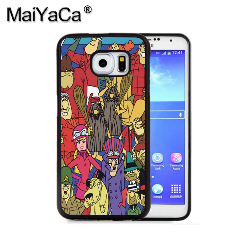 Maiyaca дурацкие гонщиков мультфильм чехол для телефона Samsung S9 S8 плюс S7 S6 Edge Plus