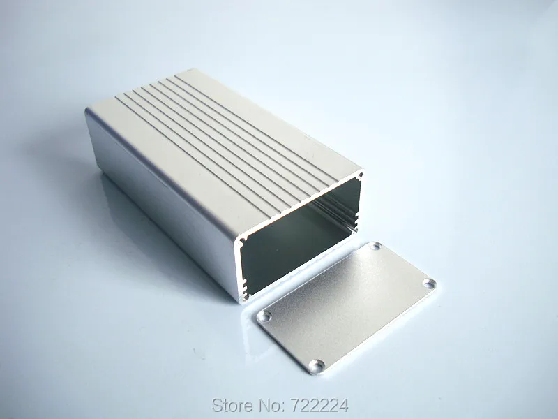 Корпус Интегрированный алюминиевый для Электророзетки 55*30*100 мм|box for|box for electronicboxes