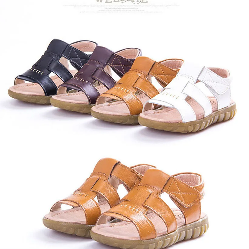 

2017 Boys Sandals Beach Baby Boys Summer Shoes Soft Sole Kids Sandals Sports Children Shoes Boys Cocuk Sandalet