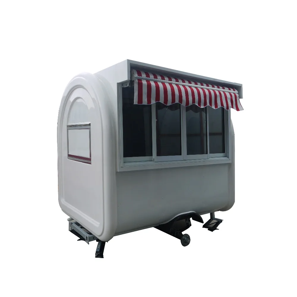 2*1.6*2.3m Trucks Car Van Ice Cream Churros Bbq Coffee Mobile Kitchen