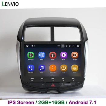 

Lenvio 2G RAM Android 7.1 CAR DVD GPS Navigation Player For Mitsubishi ASX 2010 2011 2012 2013 2014 2015 Peugeot 4008 Radio IPS