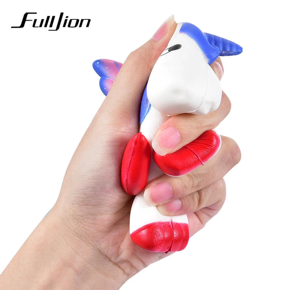 Fulljion мягкий Единорог сквиши снятие стресса Новинка кляп игрушки забавные