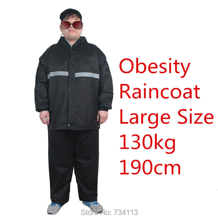 Maximum Size Obesity Raincoat 6xl 120kg 