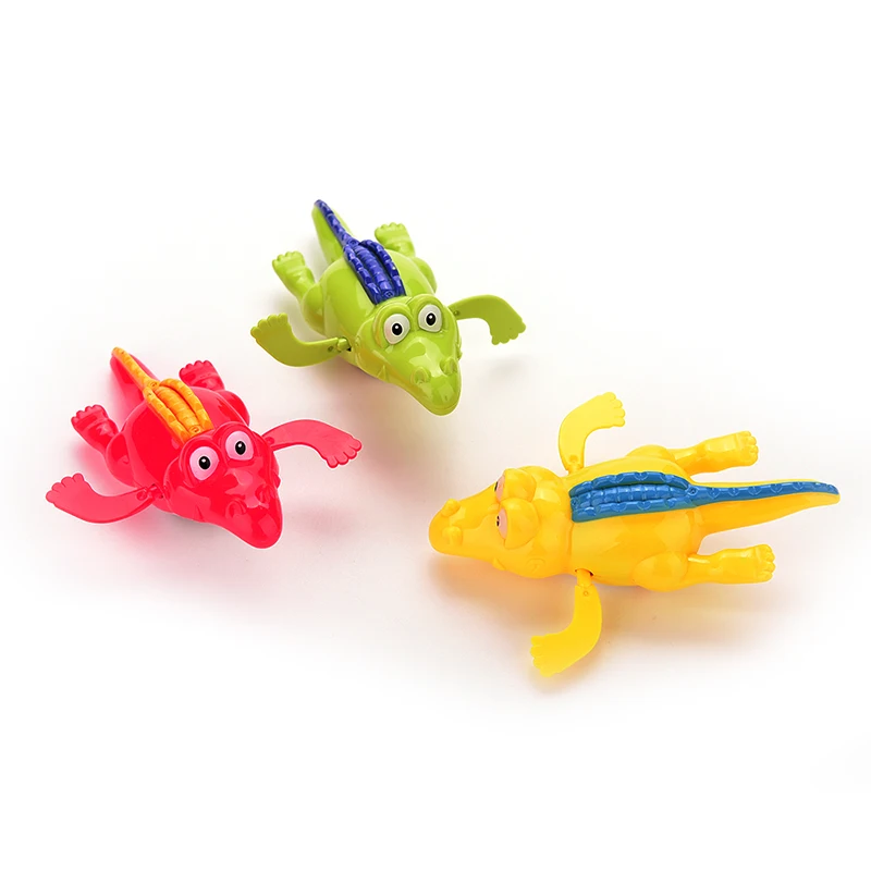 1Pcs Infant Crocodile Baby Bath Swimming Toy Crocodile Wind Up