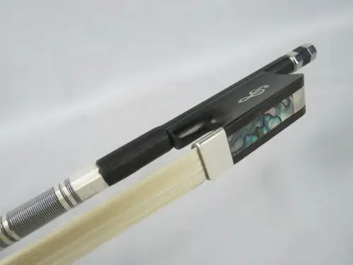 

1pcs inlay music Note frog black Carbon fiber CELLO bow 4/4