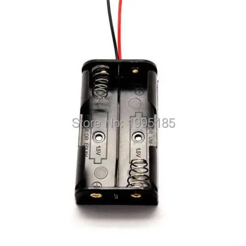 Чехол-держатель для батарей 2 * AA 3V с проводом без крышки 2xAA 2x1 5 V # | Инструменты