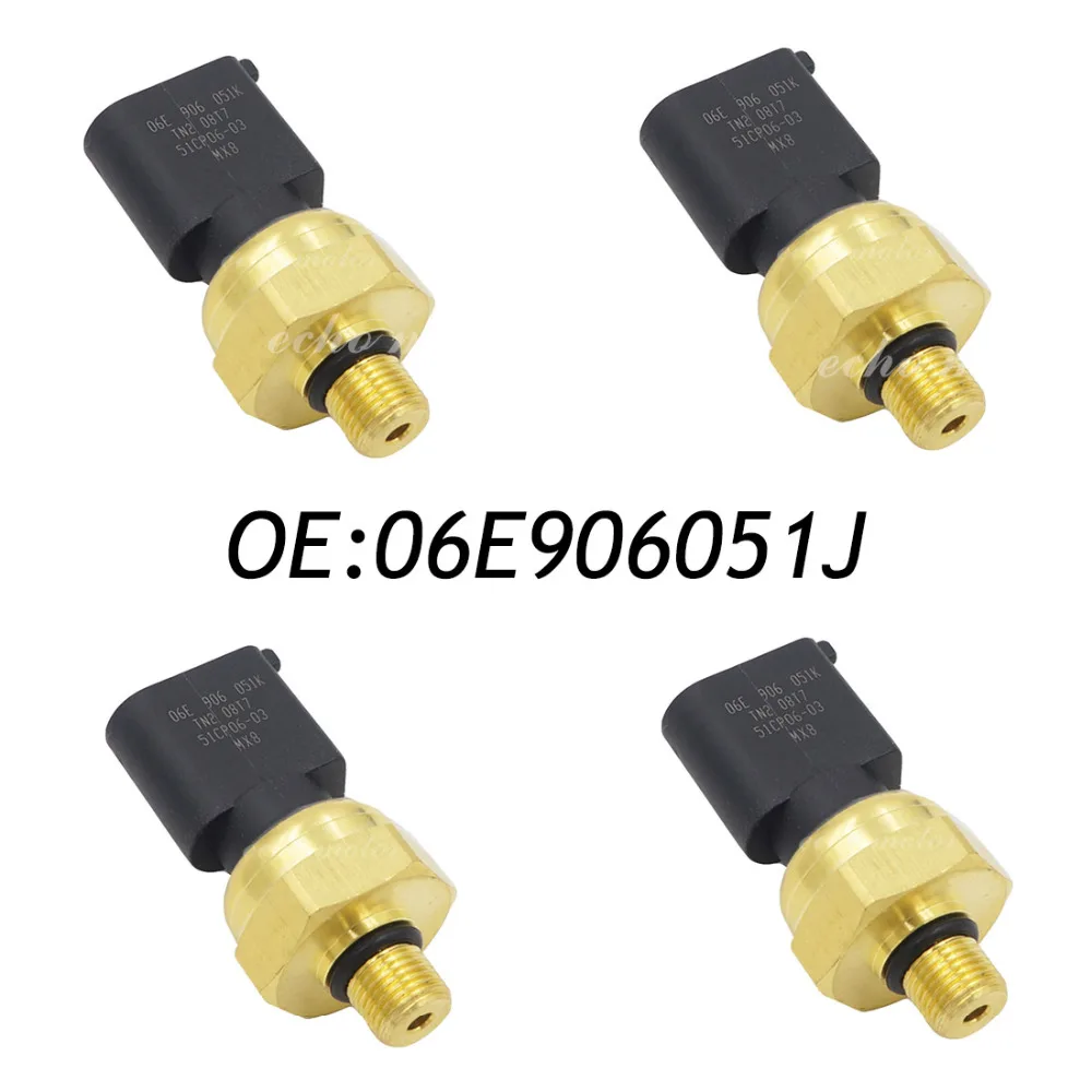 

New 4PCS 06E906051J Low Fuel Pressure Sensor for AUDI A4 B7 CABRIOLET 3.2 06E906051 06E 906 051K 06E906051E