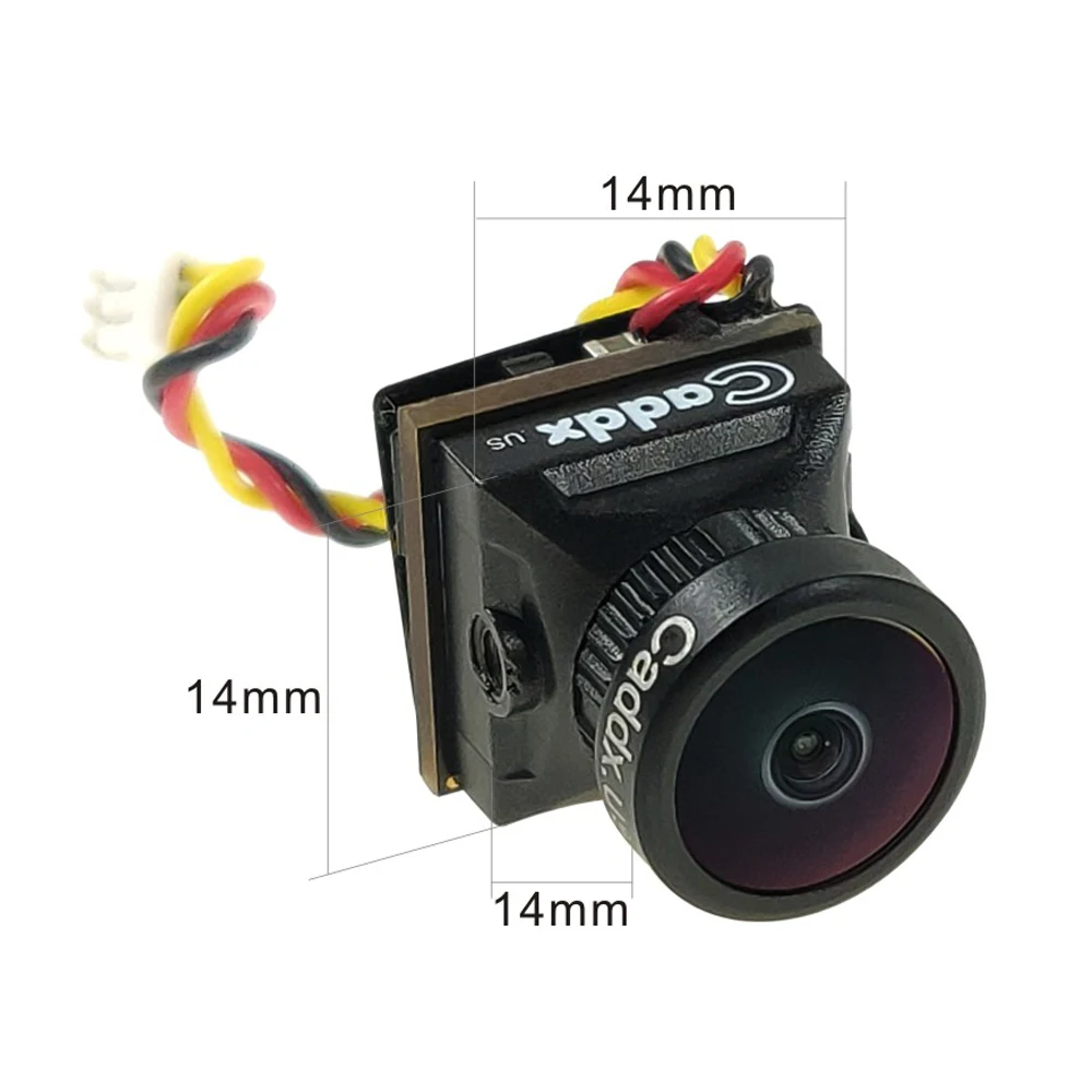 FPV камера Caddx Turbo EOS2 1200TVL 2,1 мм 1/3 CMOS 16:9 4:3 Мини FPV камера Micro Cam NTSC/PAL для радиоуправляемого дрона FPV Дрон