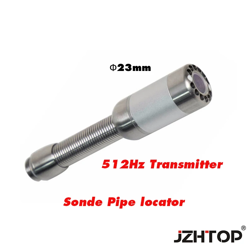 pipe sonde locator camera head