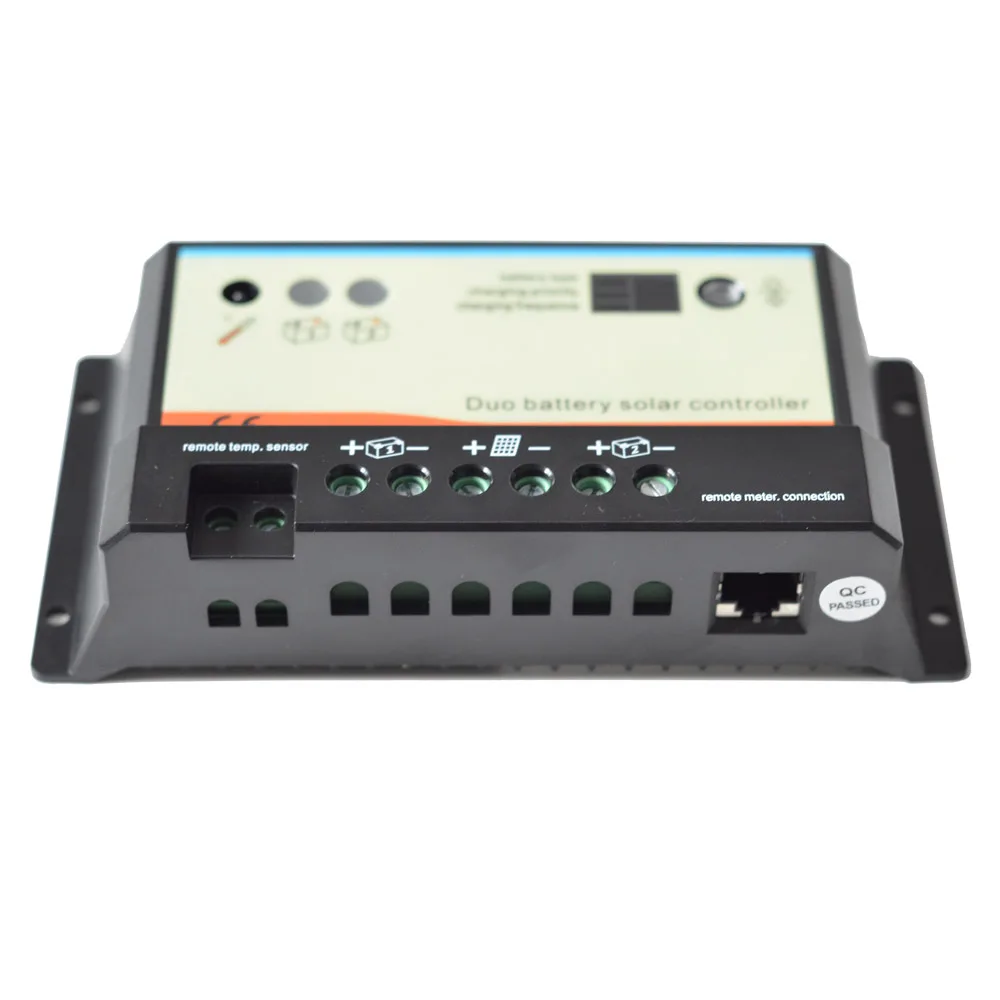 10а доль аккумулятор контроллер заряда с дистанционным MT 1 meter DUO BATTERY epip20 db для двух
