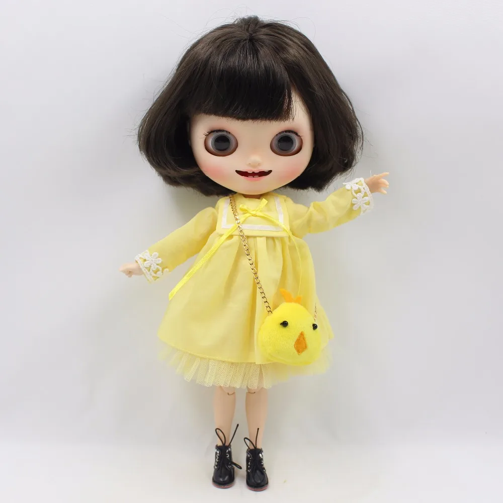 

Fortune Days 1/6 Blyth clothes Joint body ICY doll Cute two-color dress bag set Free shipping