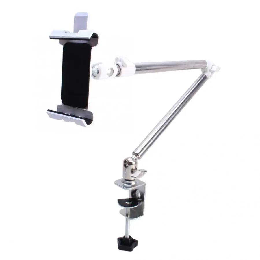 

Desktop Tablet Stand Aluminum 360 Rotating Stretchable Long Arm Tablets Holder Lazy Bed Table Mount Bracket for iPad Mini Air