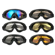 HOT Motorcycle Dustproof Ski Snowboard Sunglasses ATV Dirt Bike Off Road Adult Goggles Glasses Eyewear Clear Frame Eye Glasses