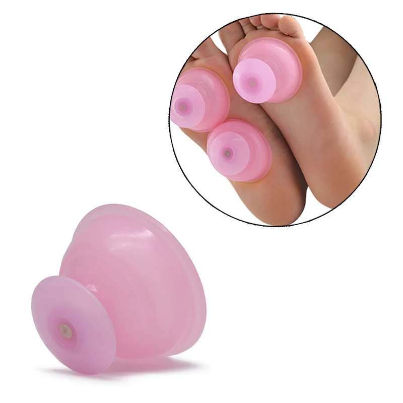 

Newly 1 pcs Anti Cellulite Set Massage Silicone Vacuum Cups Body Excavation Full Body Massgaer Helper Tool JLRD 2018