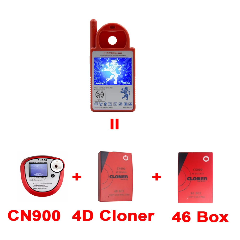 Мини CN900 ND900 автомобильный ключевой программист смарт CN 900 ND 900 ключевой программист Поддержка для 4C/4D/42/46/48/72G Chip Copy