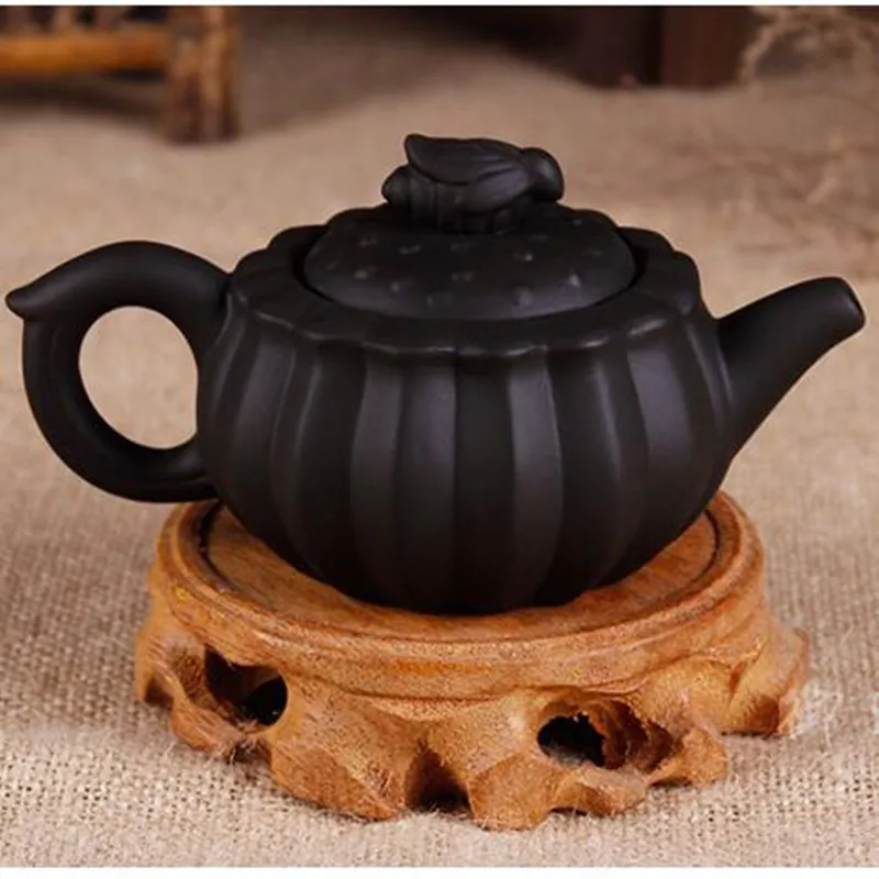 

Hand-made Beads And China Teapot Small Ceramic Teapot Bee Purple Clay Teapot Chinese Silver Star Kungfu Tea