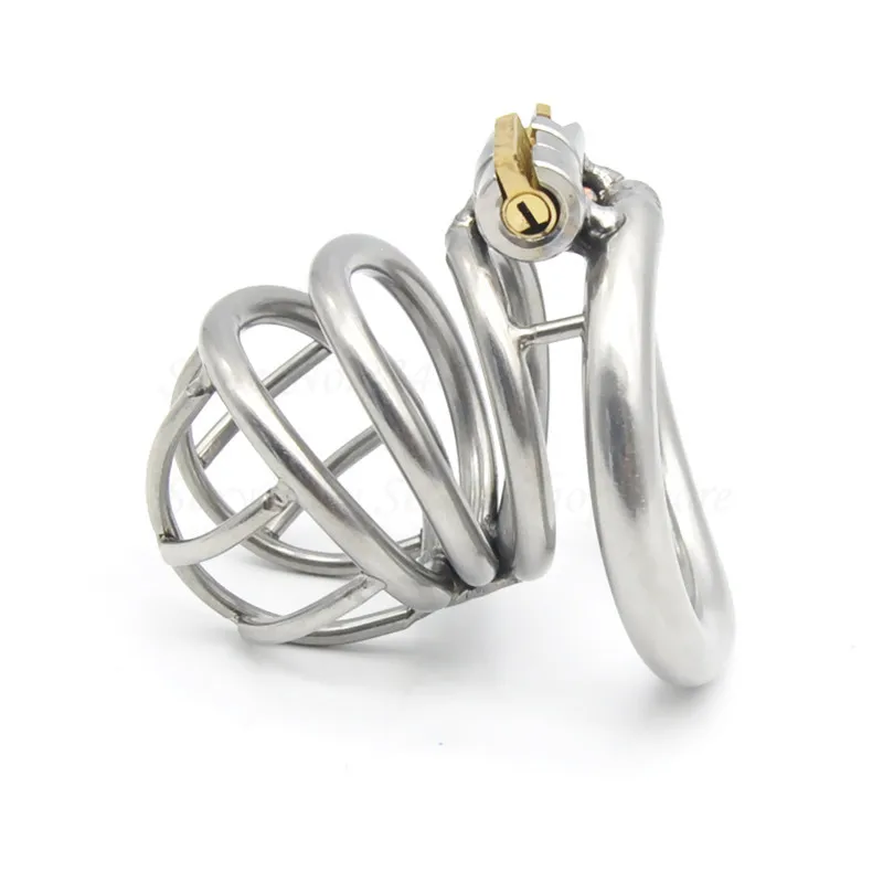 Newest Stealth Lock Ergonomic Design Male Chastity Device,Stainless Steel Cock Cage,Penis Ring,Virginity Lock,Chastity Belt