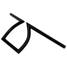 " 25 мм Драг руль Z Bars 8-3/4" Rise для мотоцикла велосипед Chopper Crusier