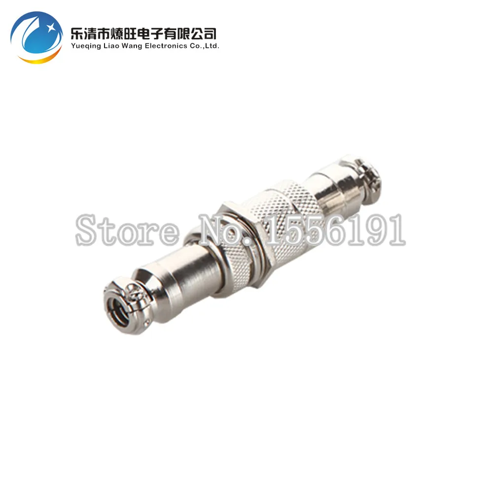 

5 set GX12-4 4 Pin 12mm Male & Female Butt joint Connector kit GX12 Socket+Plug, Aviation plug interface