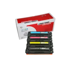 1PK Cartucho de Toner CF400A CF401A CF402A CF403A CF201 201A compatível para HP Color Laserjet Pro M252dw/M252nMFP/M277dw/M277n